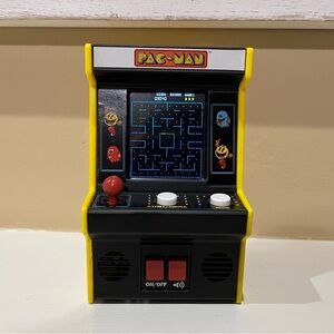 Pac Man Mini Arcade Toy Game System (Working Condition)